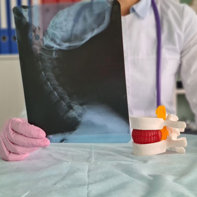 Loss of Cervical Lordosis